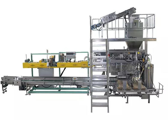 10kW 50kg doen Automatische het Wegen en Verpakkingsmachine voor Steenpoeder in zakken