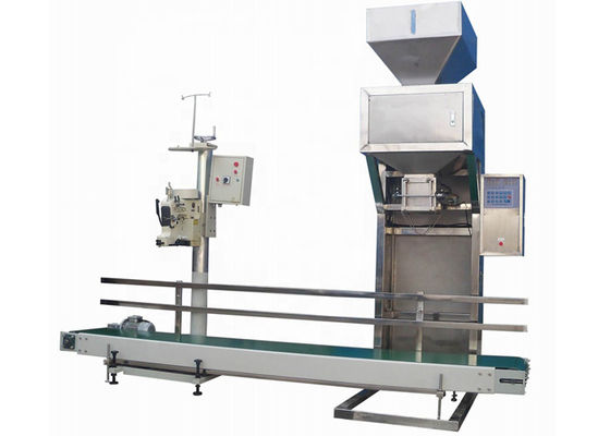 50kg de Machine van de de korrelsverpakking van de zakzak in de rijstindustrie 304 sS