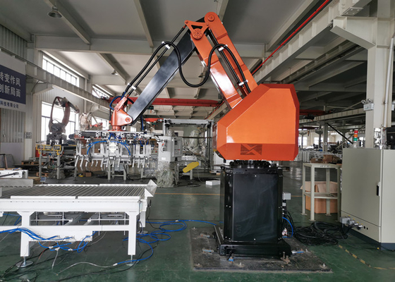 Voedselindustrie 4 As het Palletiseren Robot met het Palletiseren van Software