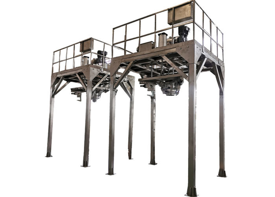 1000 kg enorme zakverpakkingsmachine in de kunststofindustrie