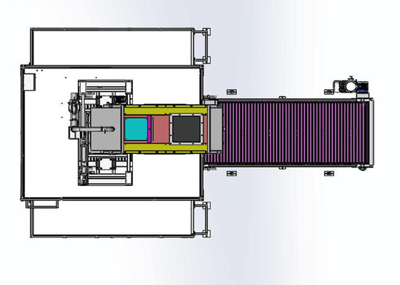 1000 kg enorme zakverpakkingsmachine in de kunststofindustrie