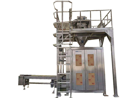 Geweven zak 25 - 50 kg bulkkorrelverpakkingsmachine in de kunstmestindustrie