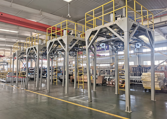 1000kg Machine van het zak de Jumboin zakken doen met het Automatische Platform van de Zaklading