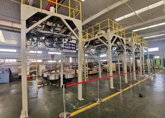 1000Kg bulk de Verpakkingsmachine van de Zak Rubber Plastic Korrel het Leegmaken Post