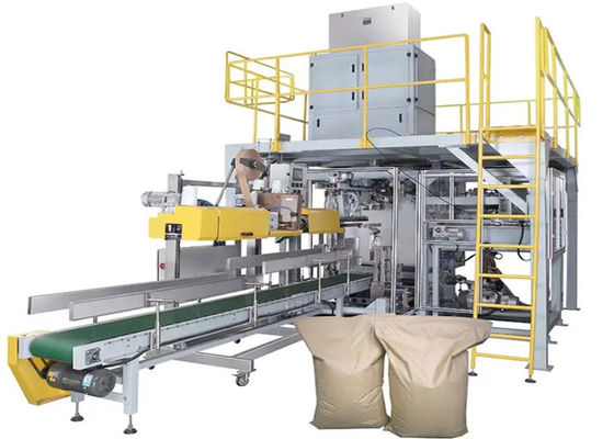 Chemische Multi de Functie Verpakkende Machine van de de Industrie14kw Bulkzak 50Kg