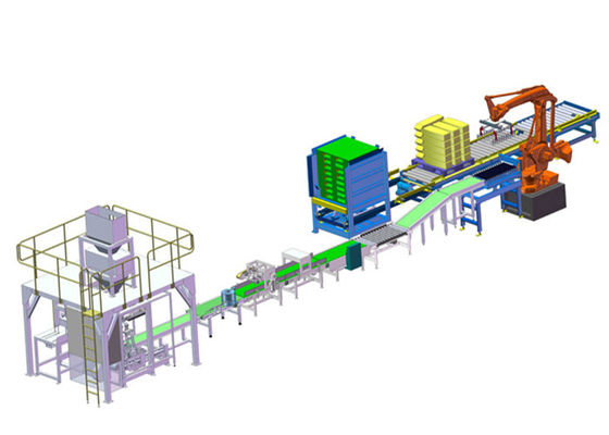 280V 30kg doen Automatische het Wegen en Verpakkingsmachine voor Rijst in zakken