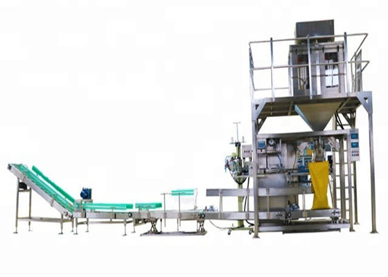 De voerkorrels 25Kg doen Automatische het Wegen en Verpakkingsmachine in zakken