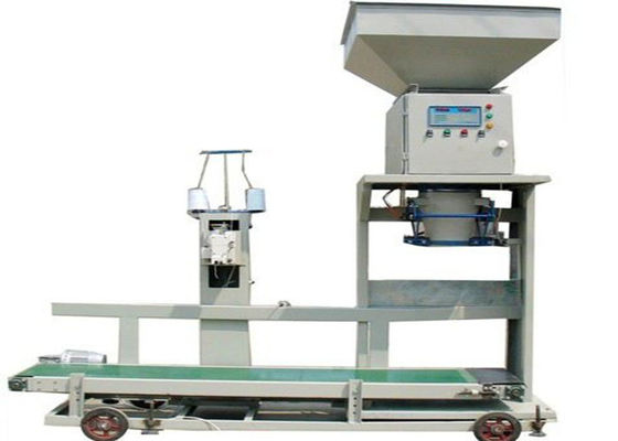 De dubbele Machine van de de Korrelverpakking van de Emmer3kw 15kg Zak in Bepalingen Industrie