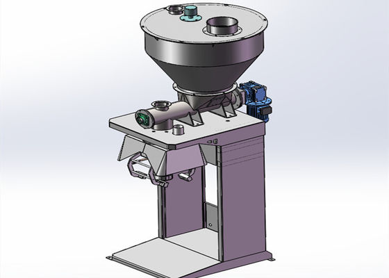 Dubbel Schroef15kg Poeder die en het Vullen Machine wegen