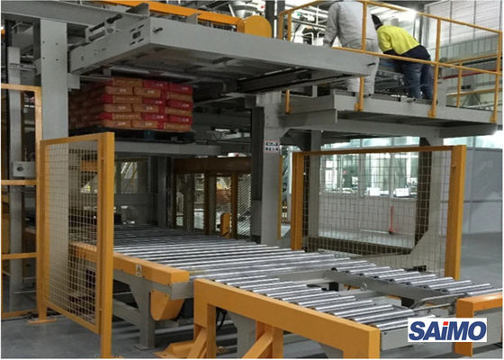 De Machine van Palletizer van de touch screen25kw 1200bags/H Zak
