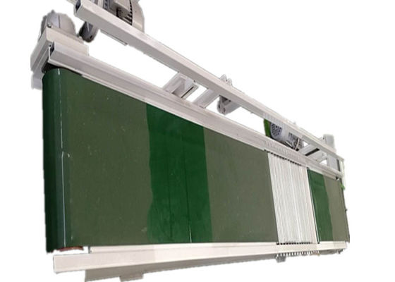 100kg lading 38mm het Vervoerstransportband van de Rol0.75kw Riem