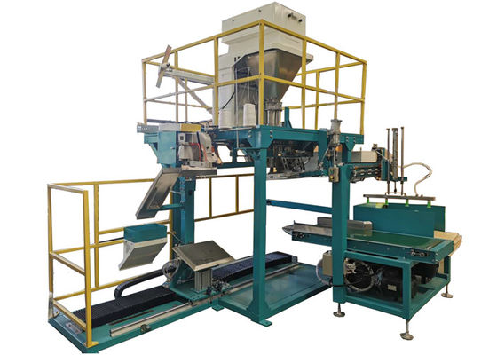 25 Kg doet Bepaalde de Verpakkingsmachine in zakken van de Korrelkorrel Groene Kleur 14 kW