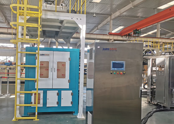 25 Kg doet Bepaalde de Verpakkingsmachine in zakken van de Korrelkorrel Groene Kleur 14 kW