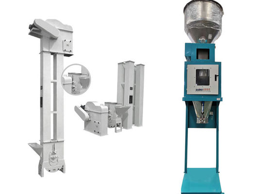 3 Machine van de het In zakken doenverpakking van de fase de Dubbele Emmer in de industrie van het huisdierenvoer