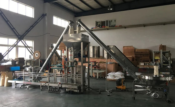 van de de Rijstbloem van 0.6MPa 25kg van het het Voedselchemische product de Machine van de het Poederverpakking voor Al Industrie
