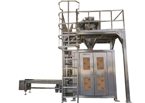 10-50kg de Auto het Wegen Vullende en Verzegelende Machine voor Zware Zak 12KW NAAIT Motor